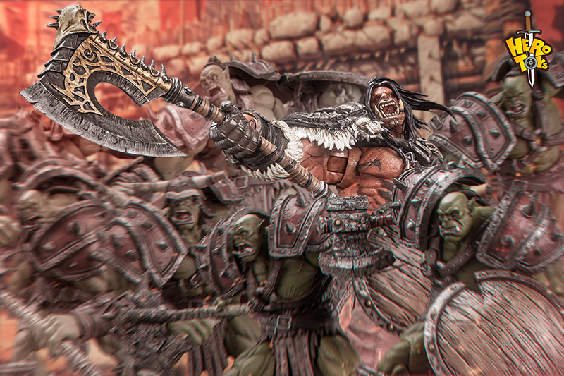 [Pre-sale] Hero Toys Tribal War Song Great Chieftain, Orc Warrior Action Figure.