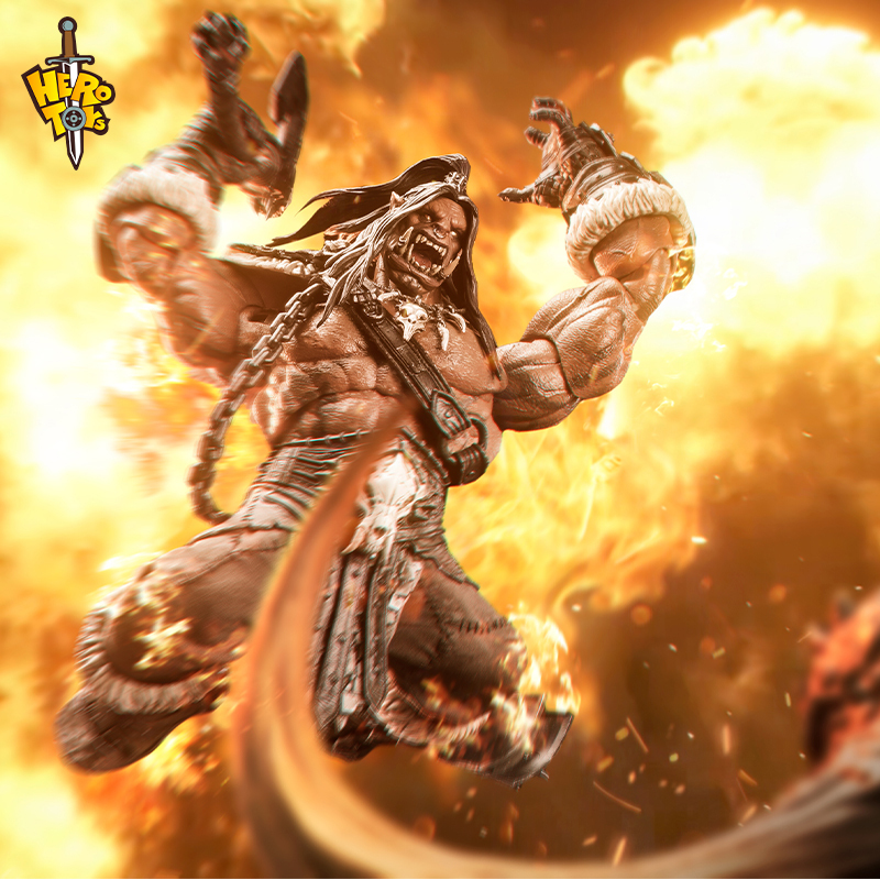 [Pre-sale] Hero Toys Tribal War Song Great Chieftain, Orc Warrior Action Figure.