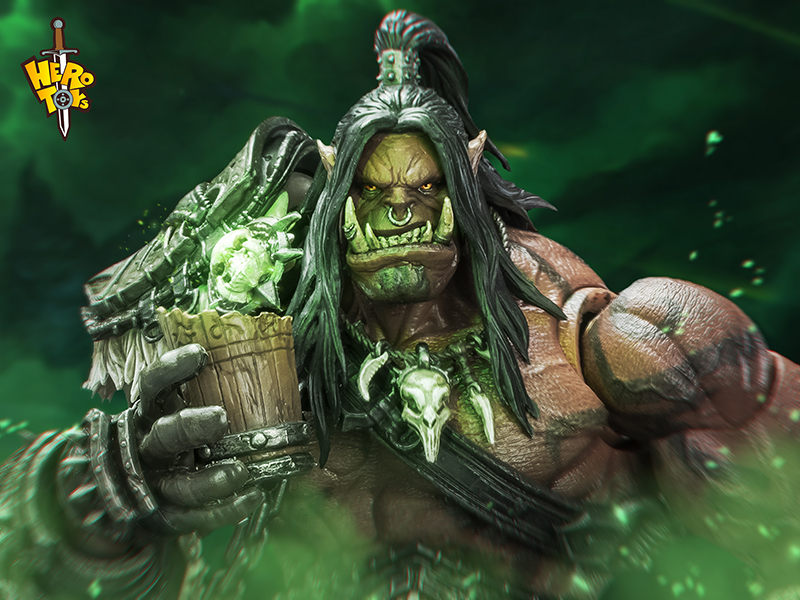 [Pre-sale] Hero Toys Tribal War Song Great Chieftain, Orc Warrior Action Figure.