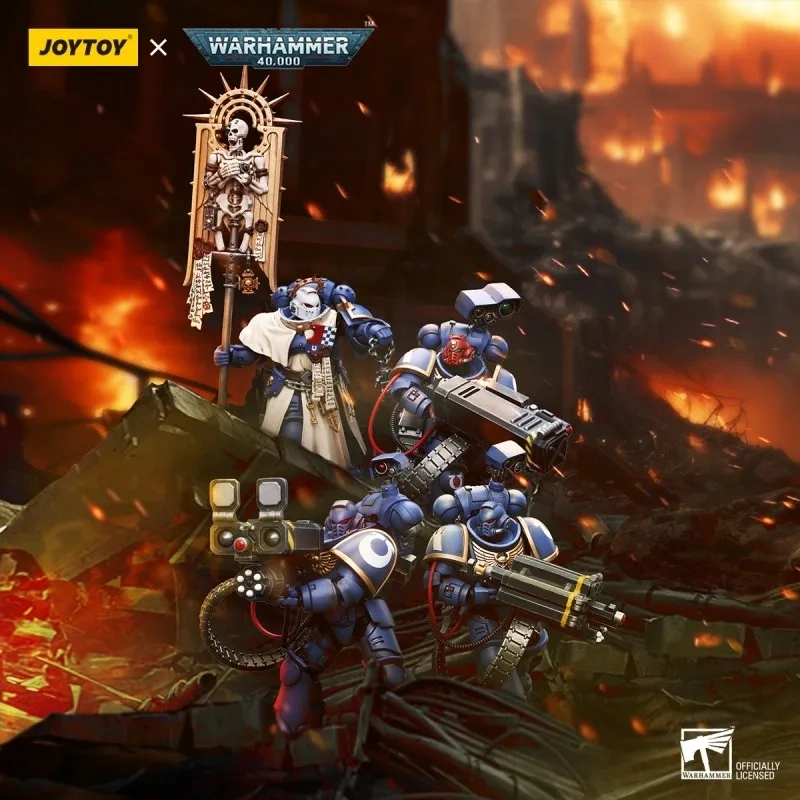 [Pre-sale] JOYTOY Warhammer 40K Ultramarines Chaplain(Indomitus) US Warehouse