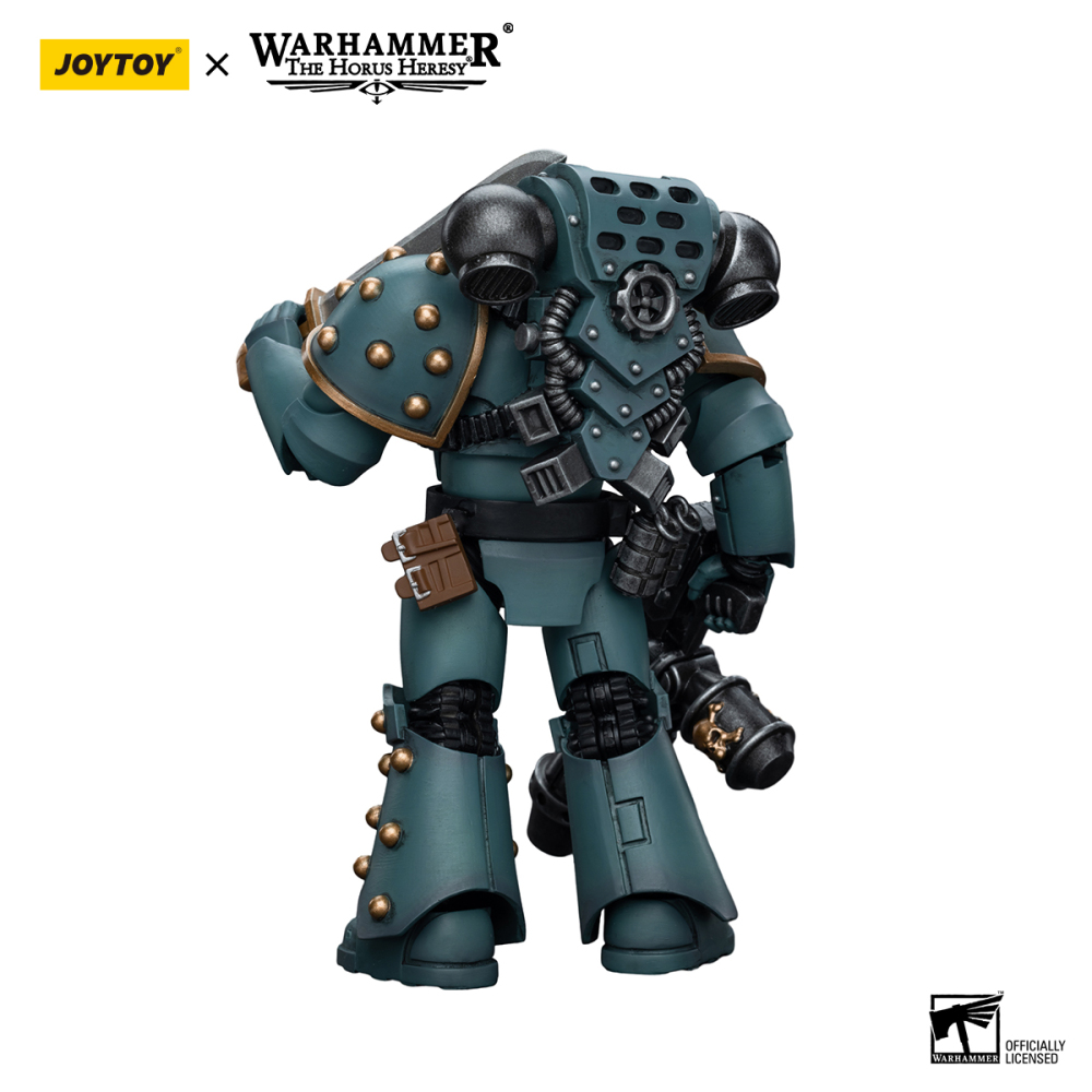 [Pre-sale] JOYTOY Warhammer "The Horus Heresy" Sons of Horus MKIV Tactical Squad Legionary with Flamer US Warehouse