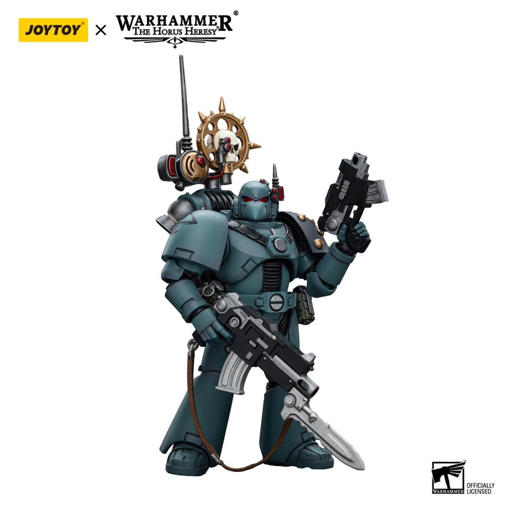 [Pre-sale] JOYTOY Warhammer "The Horus Heresy" Sons of Horus MKVI Tactical Squad Legionary with Nuncio Vox US Warehouse