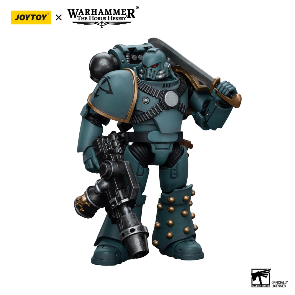 [Pre-sale] JOYTOY Warhammer "The Horus Heresy" Sons of Horus MKIV Tactical Squad Legionary with Flamer US Warehouse