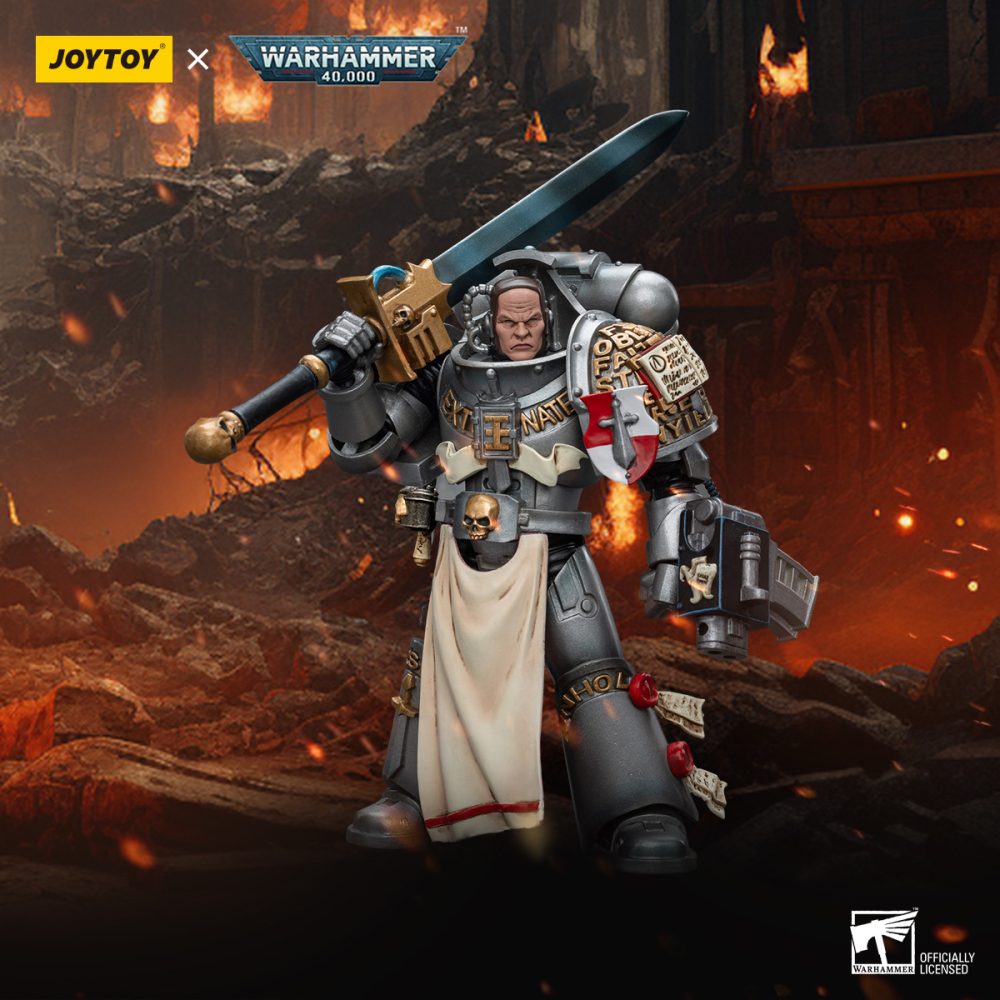 [Pre-sale] JOYTOY Warhammer 40K Grey Knights Strike Squad Justicar US Warehouse