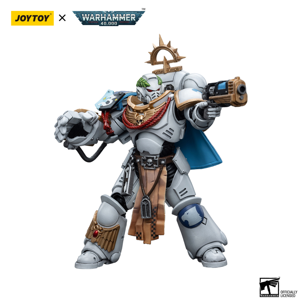 [Pre-sale] JOYTOY Warhammer 40K Space Marines White Consuls Captain Messinius US Warehouse