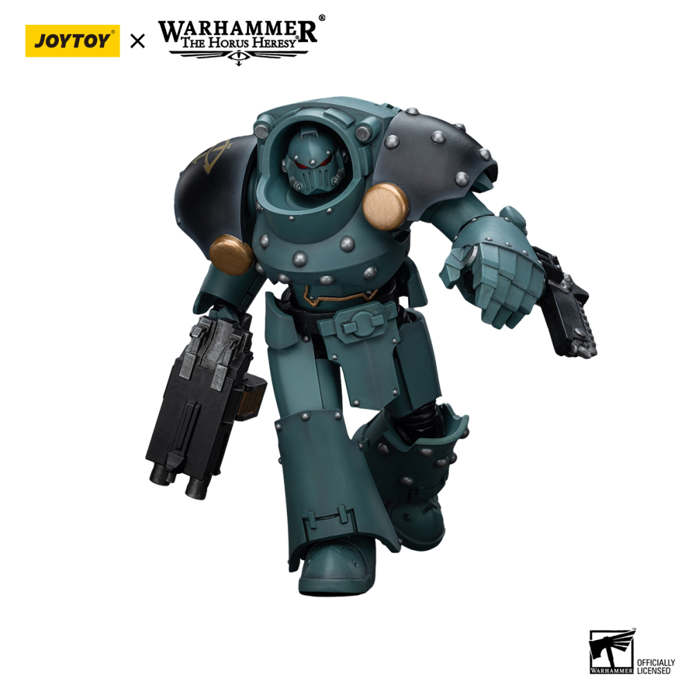 [Pre-sale] JOYTOY Warhammer The Horus Heresy Sons Of Horus Tartaros Terminator Squad Terminator With Combi-Bolter And Chainfist US Warehouse