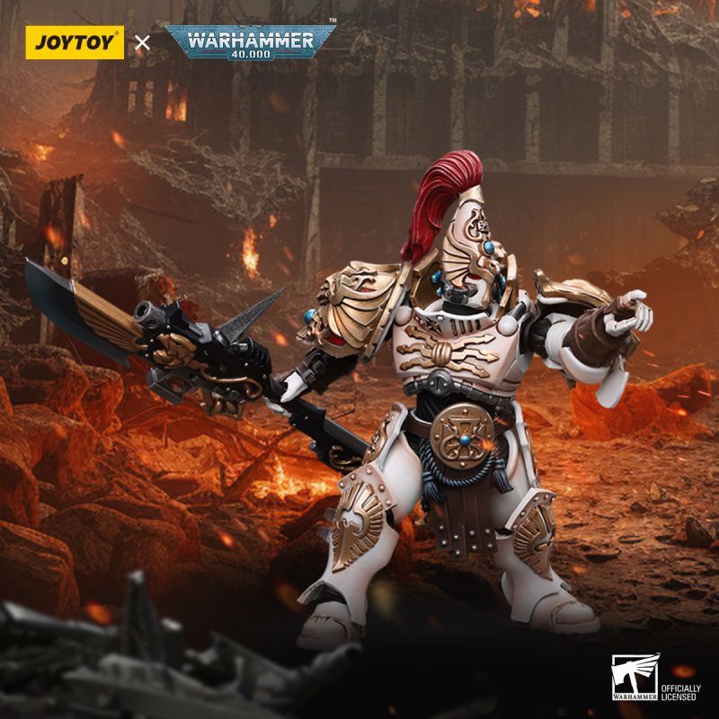 [Pre-sale] JOYTOY Warhammer 40k Adeptus Custodes Solar Watch Custodian Guard with Guardian Spear US Warehouse