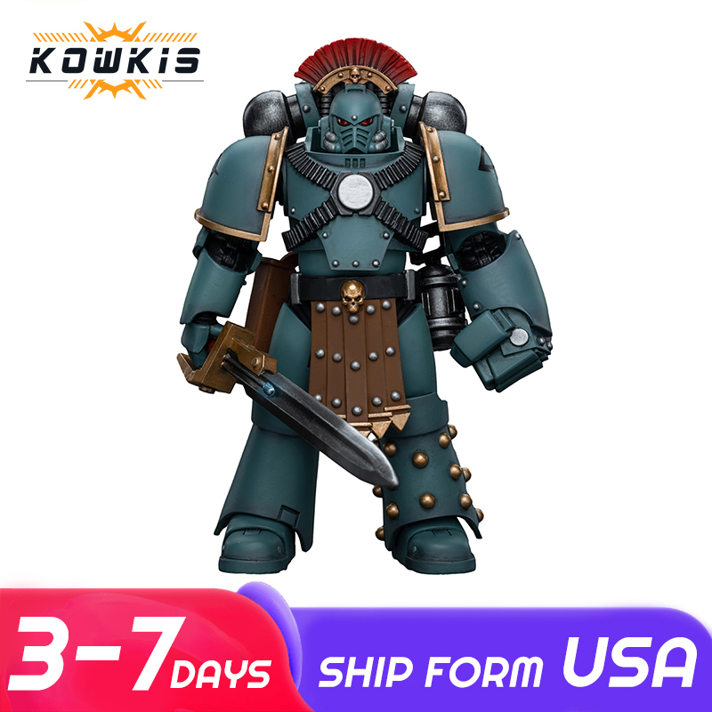 [Pre-sale] JOYTOY Warhammer "The Horus Heresy" Sons of Horus MKIV Tactical Squad Sergeant with Power Fist US Warehouse