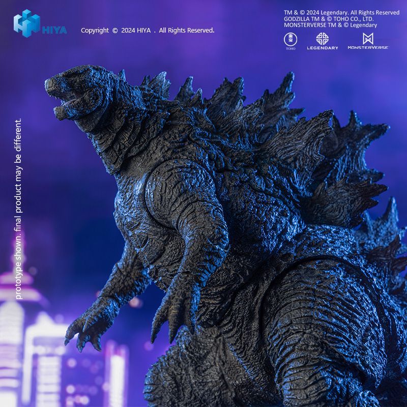 [Pre-sale] HIYA Exquisite Basic+ Series Godzilla vs. Kong Heat Ray Godzilla Action Figure US Warehouse