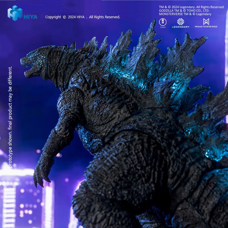 [Pre-sale] HIYA Exquisite Basic+ Series Godzilla vs. Kong Heat Ray Godzilla Action Figure US Warehouse