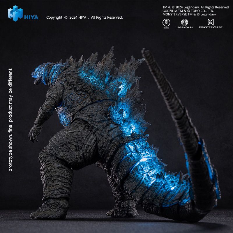 [Pre-sale] HIYA Exquisite Basic+ Series Godzilla vs. Kong Heat Ray Godzilla Action Figure US Warehouse