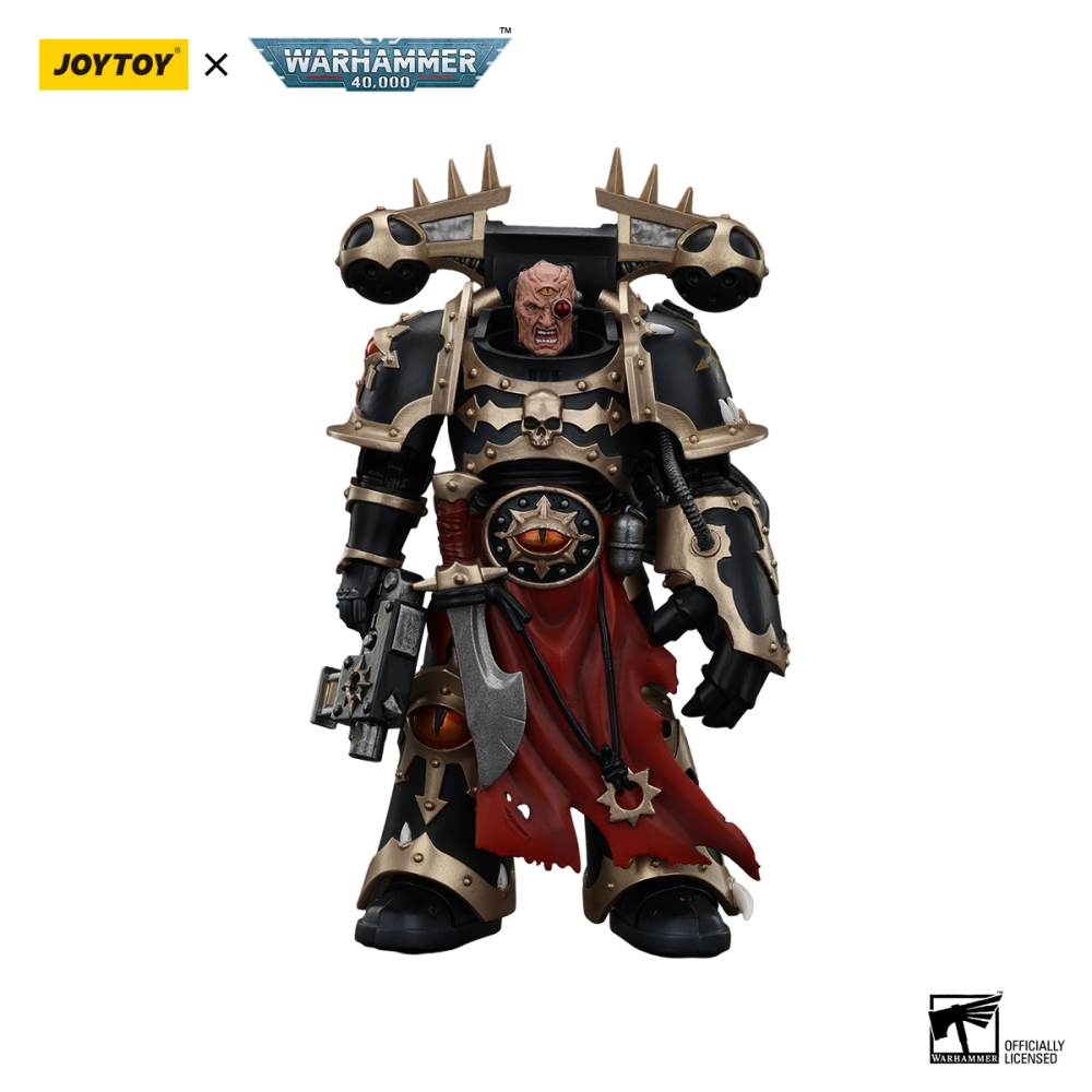 [Pre-sale] JOYTOY Warhammer 40K Chaos Space Marines Black Legion Chosen with Bolt Pistol and Power Fist