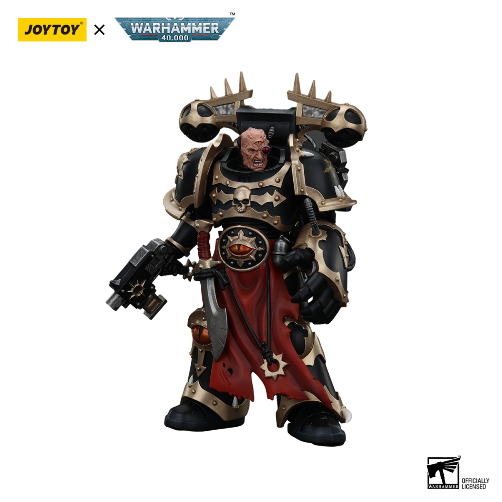 [Pre-sale] JOYTOY Warhammer 40K Chaos Space Marines Black Legion Chosen with Bolt Pistol and Power Fist
