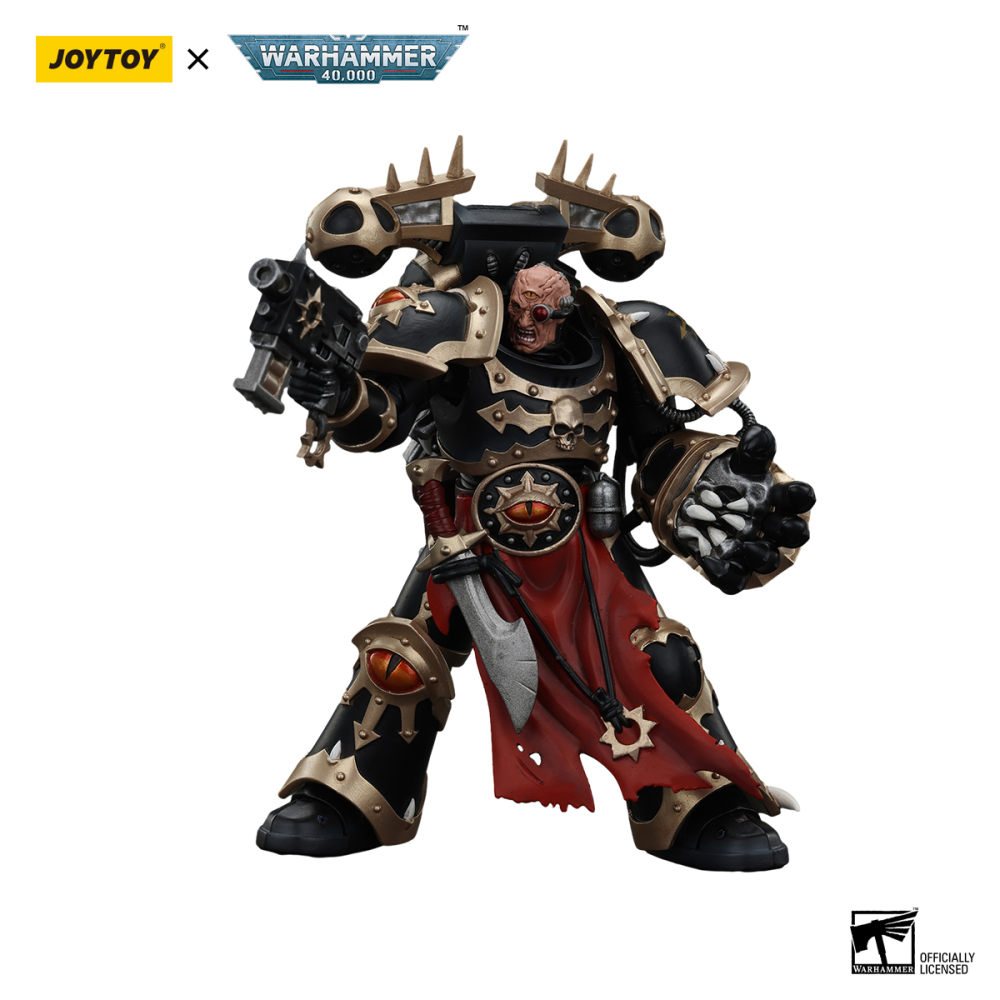 [Pre-sale] JOYTOY Warhammer 40K Chaos Space Marines Black Legion Chosen with Bolt Pistol and Power Fist