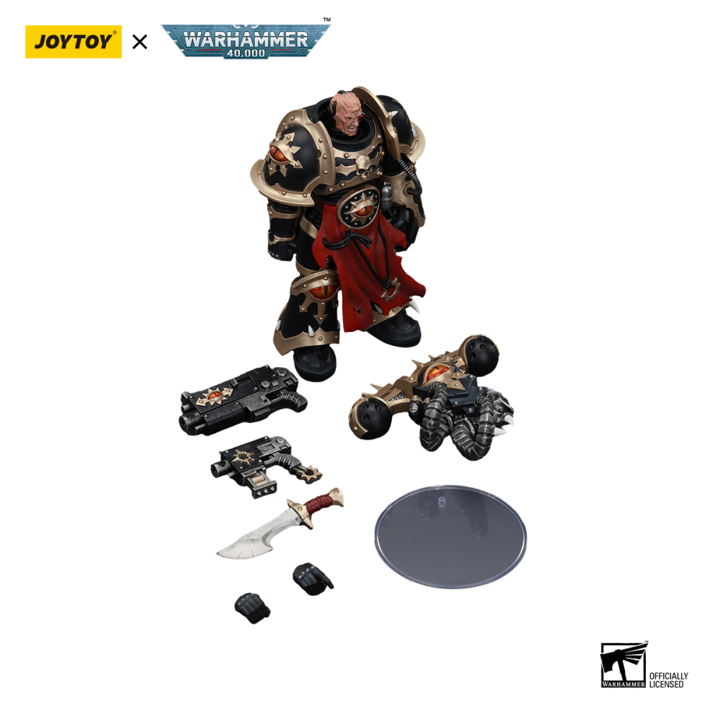 [Pre-sale] JOYTOY Warhammer 40K Chaos Space Marines Black Legion Chosen with Bolt Pistol and Power Fist
