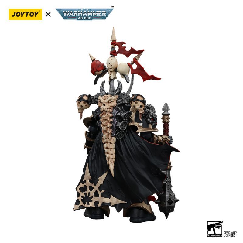 [Pre-sale] JOYTOY Warhammer 40K Chaos Space Marines Black Legion Chosen Champion with bolter and power maul