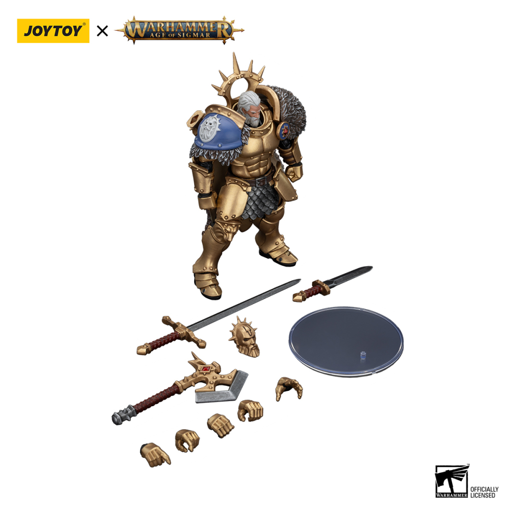 [Pre-sale] JOYTOY Warhammer AGE OF SIGMAR Stormcast Eternals The Blacktalons Hendrick, The Silver Wolf