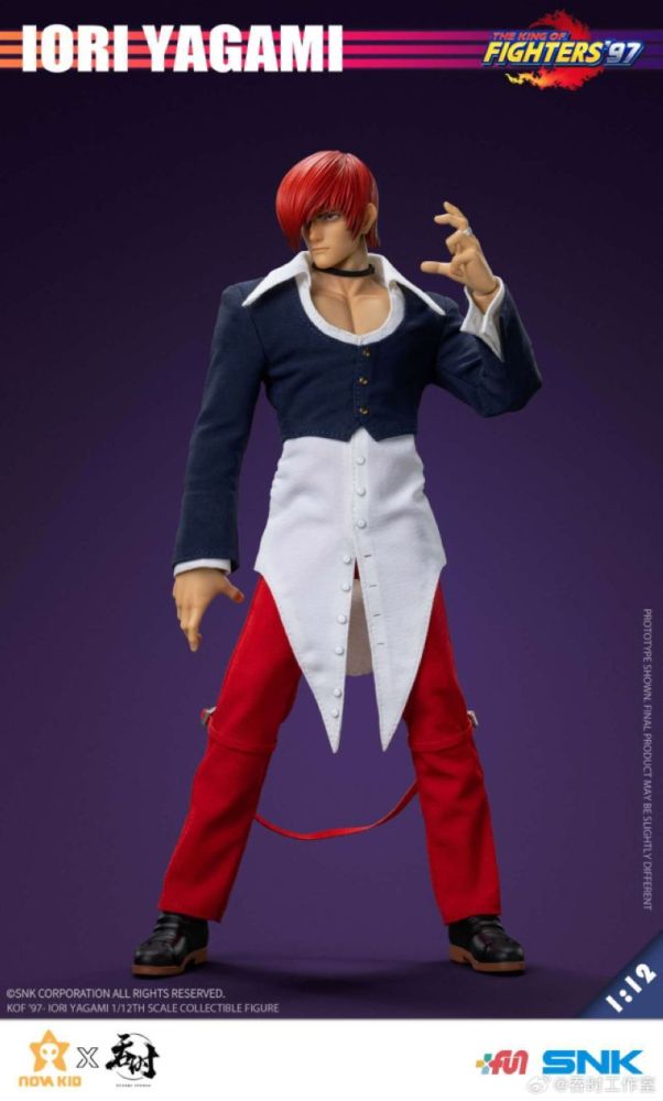 [In stock] Tunshi Studio The King of Fighters '97 Iori Yagami  Action Figure (with Bonus)