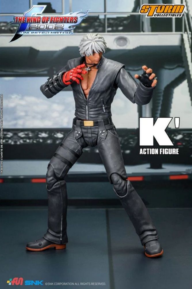 [In stock]Storm Toys The King of Fighters 2002 Unlimited Match K' Exclusive Action Figure