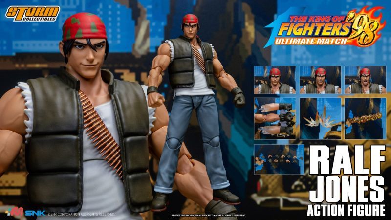 [Pre-sale]Storm Toys The King of Fighters '98 Ultimate Match Ralf Jones  Exclusive Action Figure