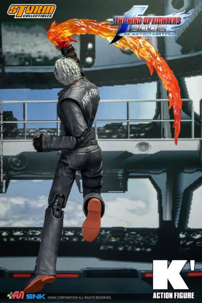 [In stock]Storm Toys The King of Fighters 2002 Unlimited Match K' Exclusive Action Figure