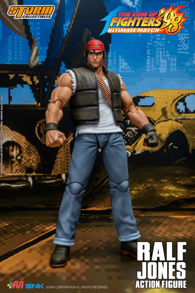 [Pre-sale]Storm Toys The King of Fighters '98 Ultimate Match Ralf Jones  Exclusive Action Figure