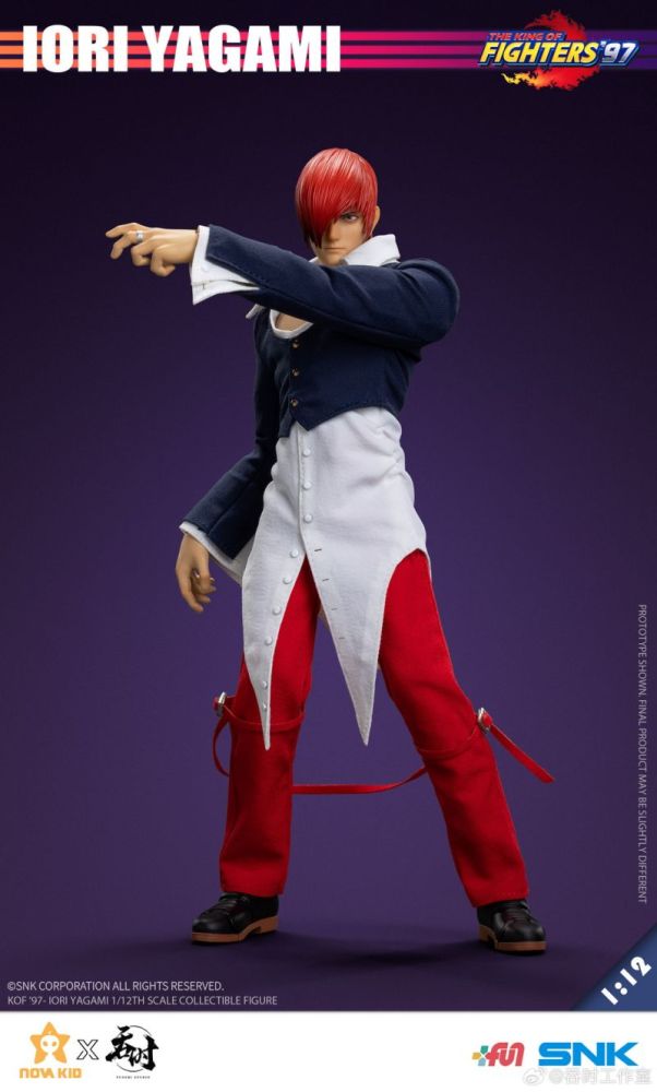 [In stock] Tunshi Studio The King of Fighters '97 Iori Yagami  Action Figure (with Bonus)