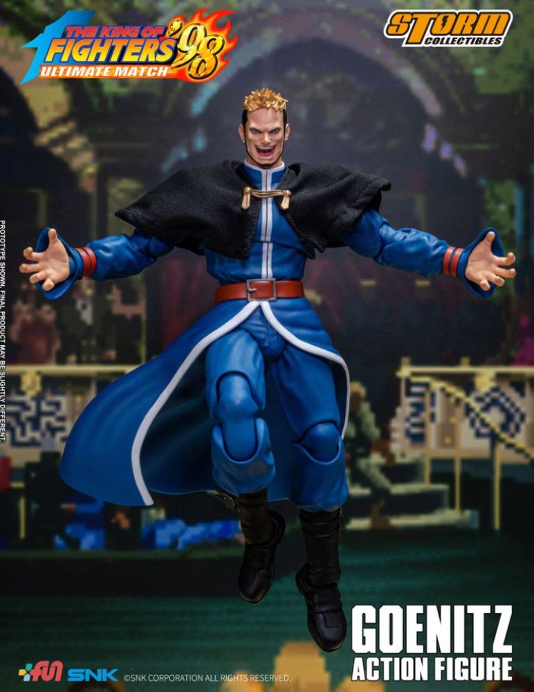 [In stock]Storm Toys The King of Fighters '98 Goenitz  Exclusive Action Figure