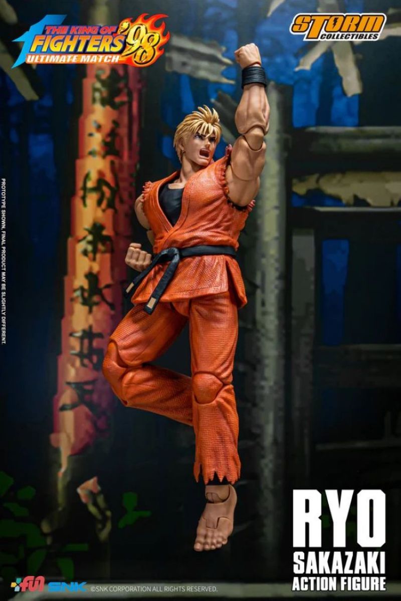 Storm Toys KOF98 Ryo Sakazaki リョウ.サカザキ Storm Collectibles KOF '98 RYO SAKAZAKI Review - YouTube