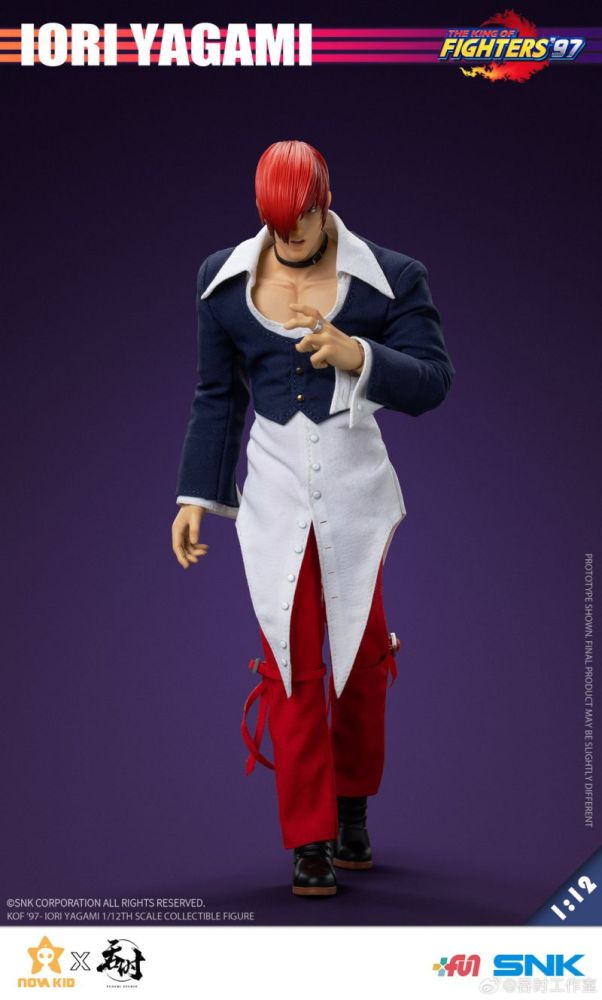 [In stock] Tunshi Studio The King of Fighters '97 Iori Yagami  Action Figure (with Bonus)
