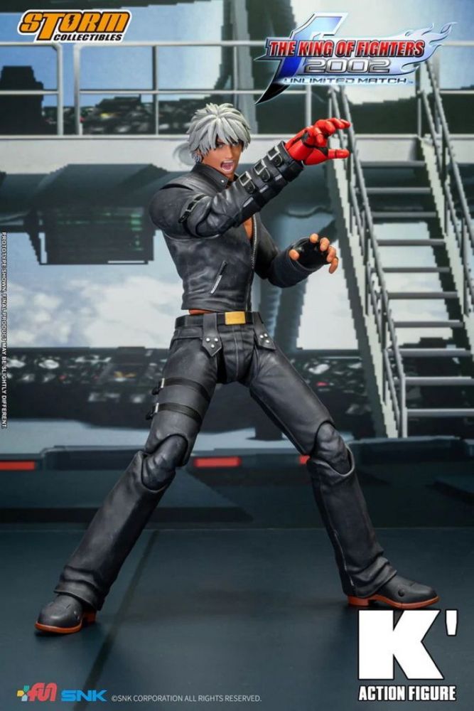 [In stock]Storm Toys The King of Fighters 2002 Unlimited Match K' Exclusive Action Figure
