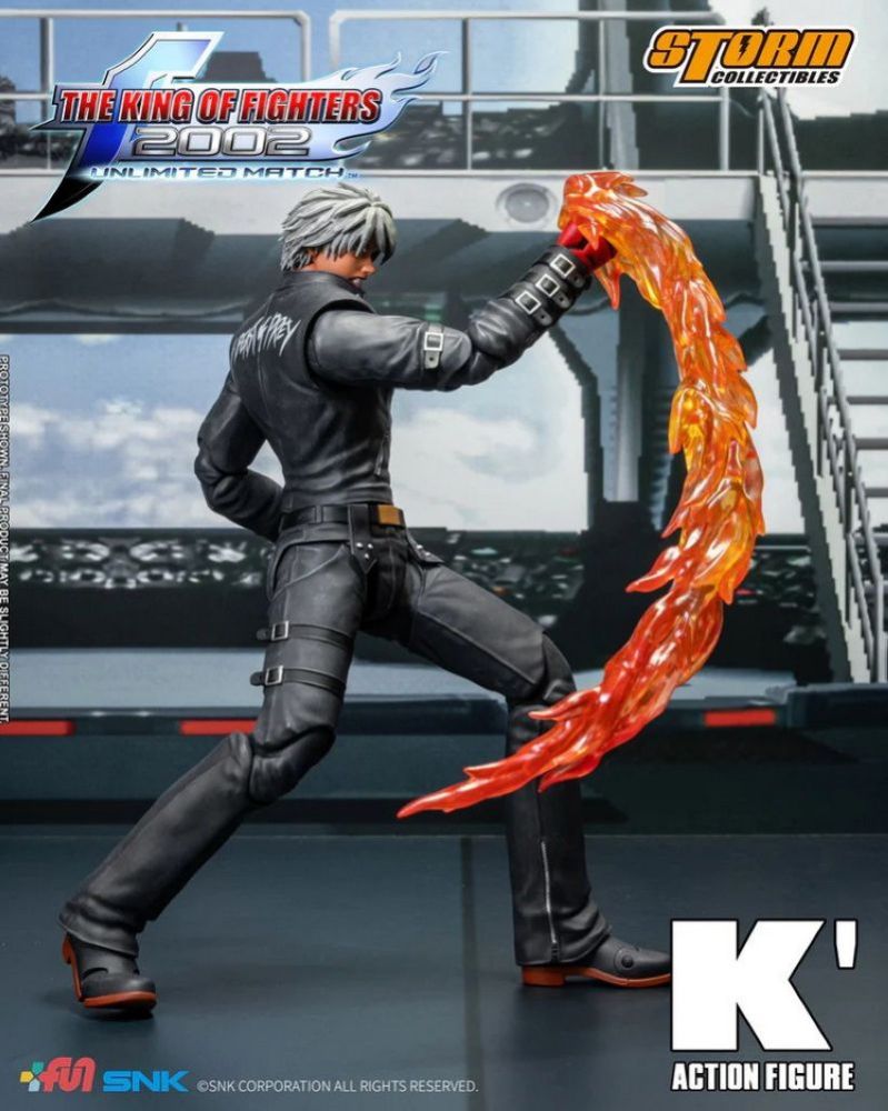 [In stock]Storm Toys The King of Fighters 2002 Unlimited Match K' Exclusive Action Figure
