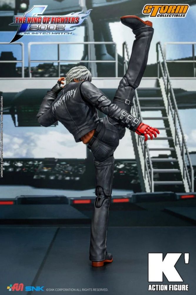 [In stock]Storm Toys The King of Fighters 2002 Unlimited Match K' Exclusive Action Figure
