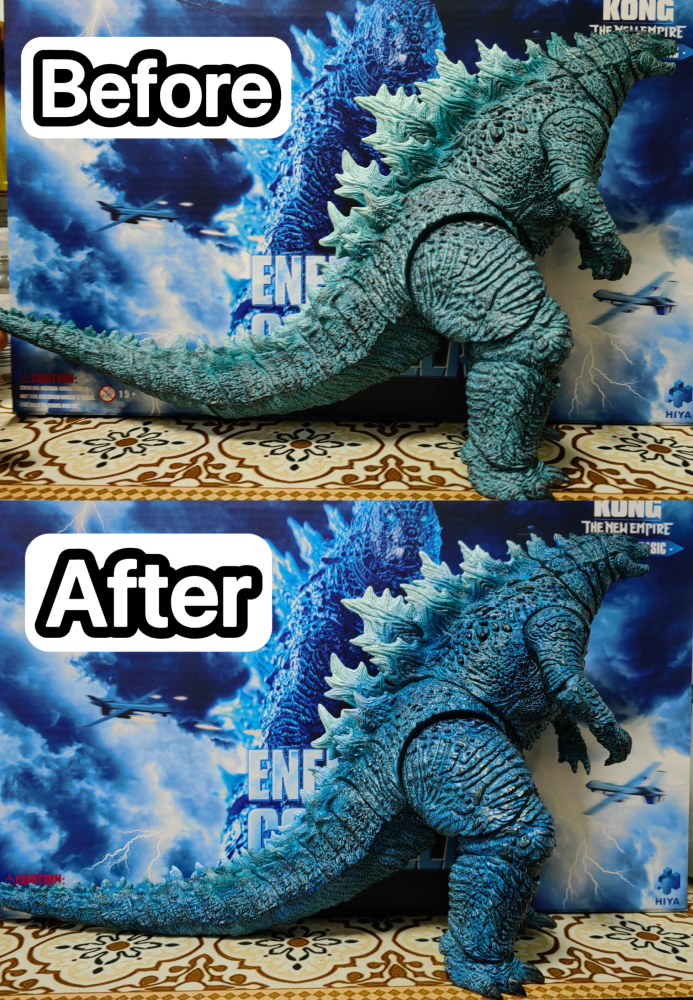 [Pre-sale] Repaint HIYA Exquisite Basic Series Godzilla x Kong The New Empire Energized Godzilla Action Figure