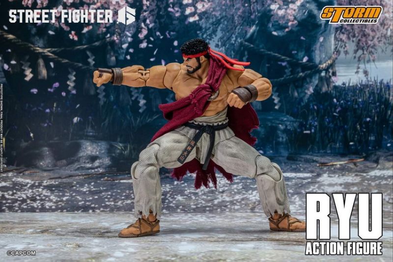 56toy Ryu Storm Toys Street Fighter 6 Ryu Action Figure