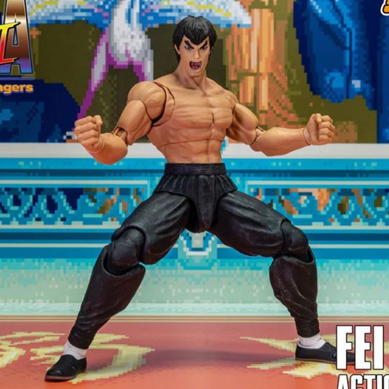 [In stock]Storm Toys Ultra Street Fighter II: The Final Challengers Fei Long  Exclusive Action Figure