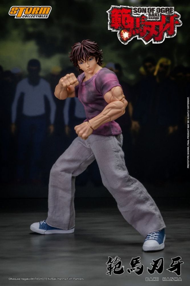 [Pre-sale]Storm Toys Baki Hanma: Son of Ogre Baki Hanma Action Figure