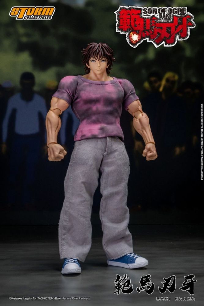 [Pre-sale]Storm Toys Baki Hanma: Son of Ogre Baki Hanma Action Figure