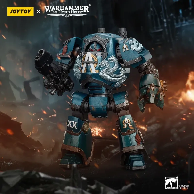 [Pre-sale] JOYTOY Warhammer The Horus Heresy Alpha Legion Contemptor Dreadnought with Gravis Plasma Cannon