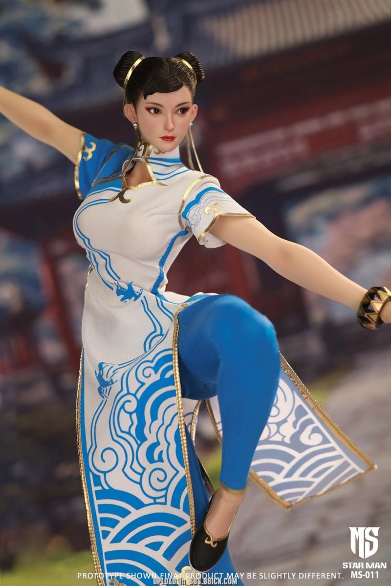 チャンピオンズフィスティバル　2019 SM-P 1/6 Female Fighter Chun-Li (Blue Cloud Patterned White