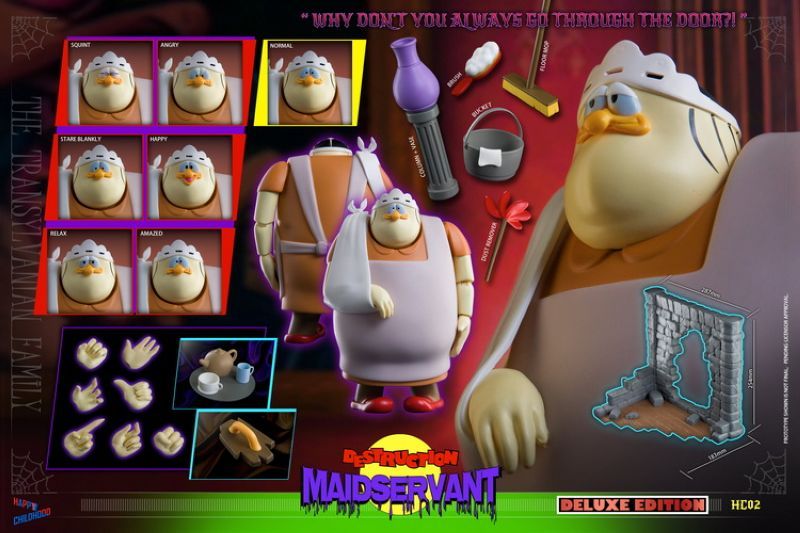[Pre-sale] HAPPY CHILDHOOD HC02 Count Duckula – Nanny Destruction Maid Enhanced Version