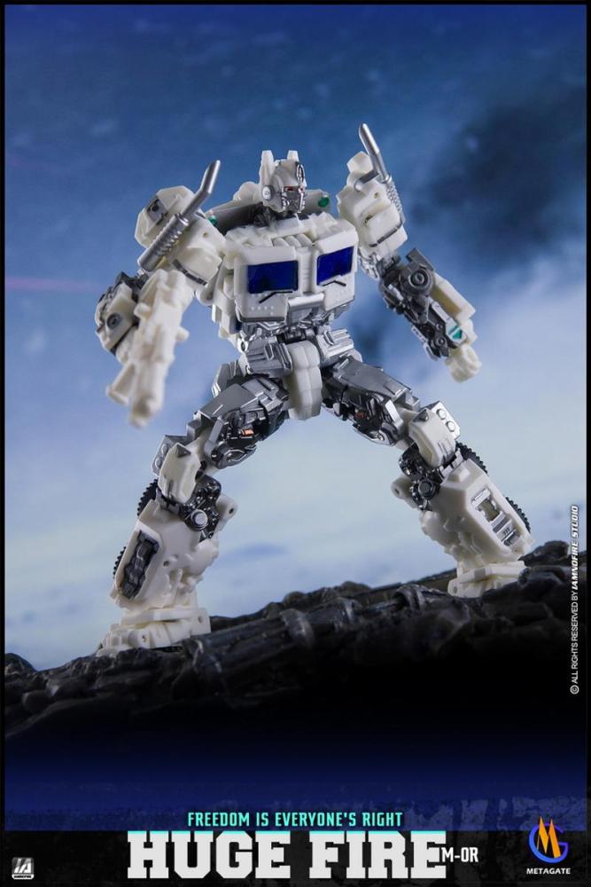 [In stock] MetaGate M-01R White Fire Optimus Prime