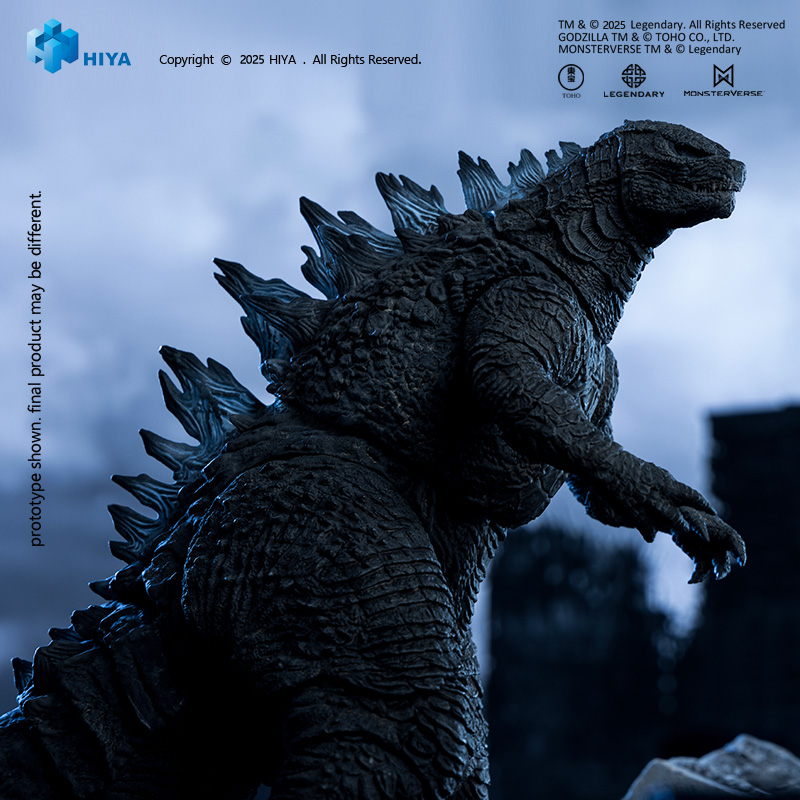 HIYA Toys Godzilla 2014 Translucent Ver. Action Figure