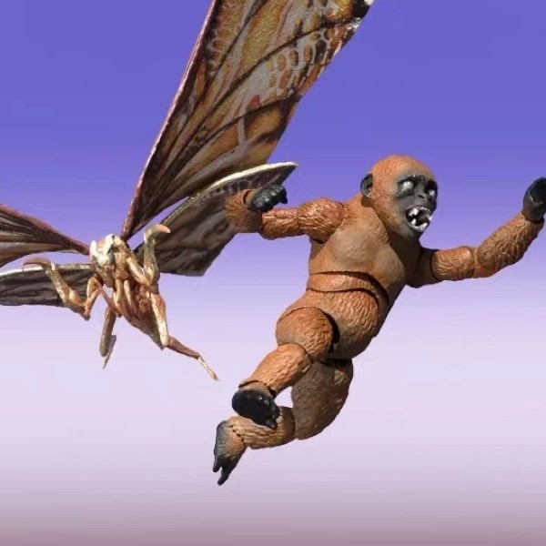 [In stock] Bandai Godzilla x Kong: The New Empire S.H.MonsterArts Suko & Mothra
