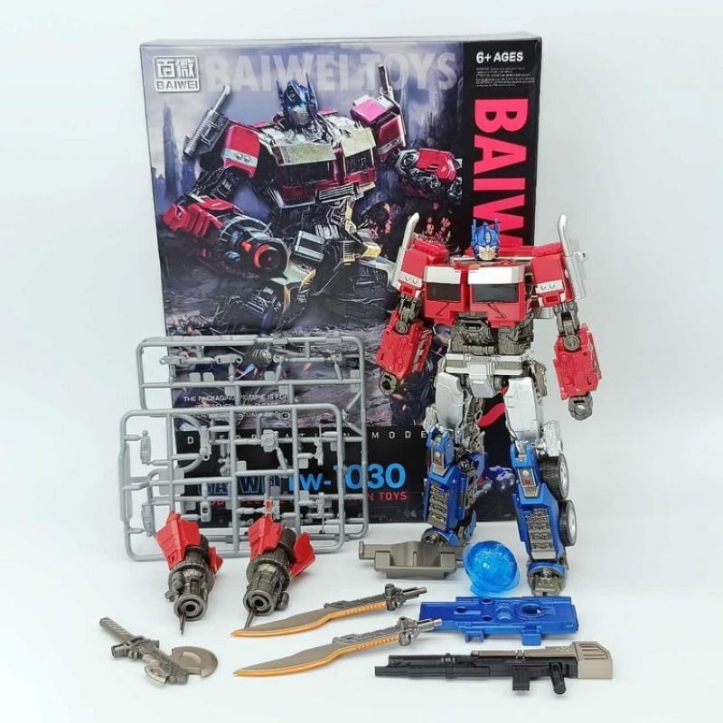 [In stock] Baiwei TW-1030 Transformers: Rise of the Beasts Optimus Prime Deluxe Edition