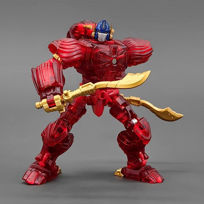 [In stock] Robot Toys RT-01R Caesar Red Transparent Version