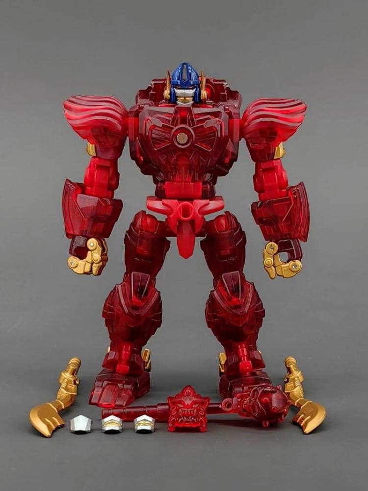 [In stock] Robot Toys RT-01R Caesar Red Transparent Version