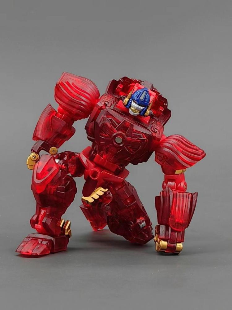 [In stock] Robot Toys RT-01R Caesar Red Transparent Version