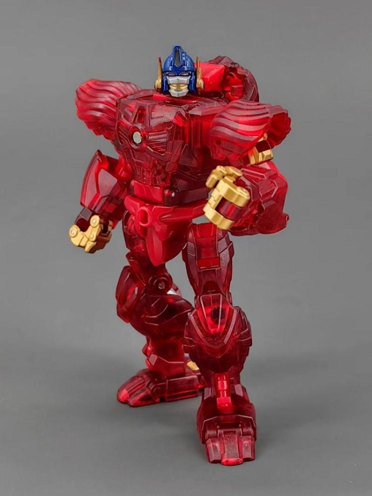 [In stock] Robot Toys RT-01R Caesar Red Transparent Version