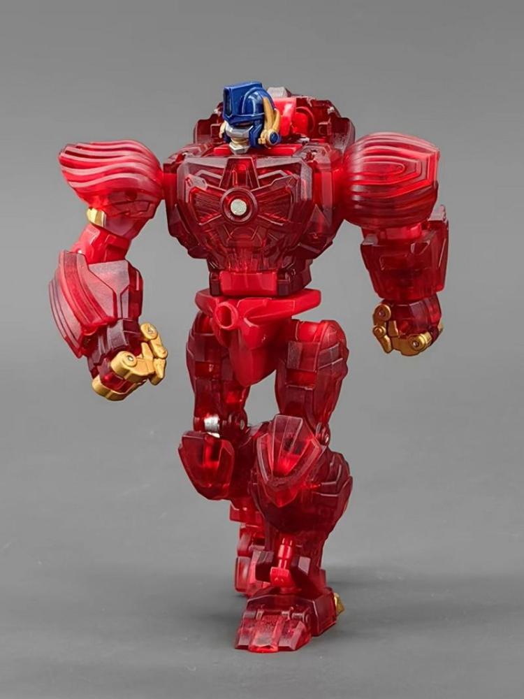 [In stock] Robot Toys RT-01R Caesar Red Transparent Version